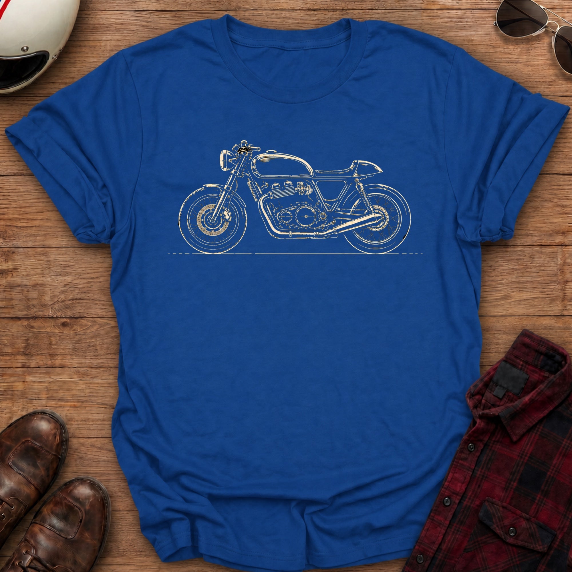 Cafe Racer Profile T-Shirt