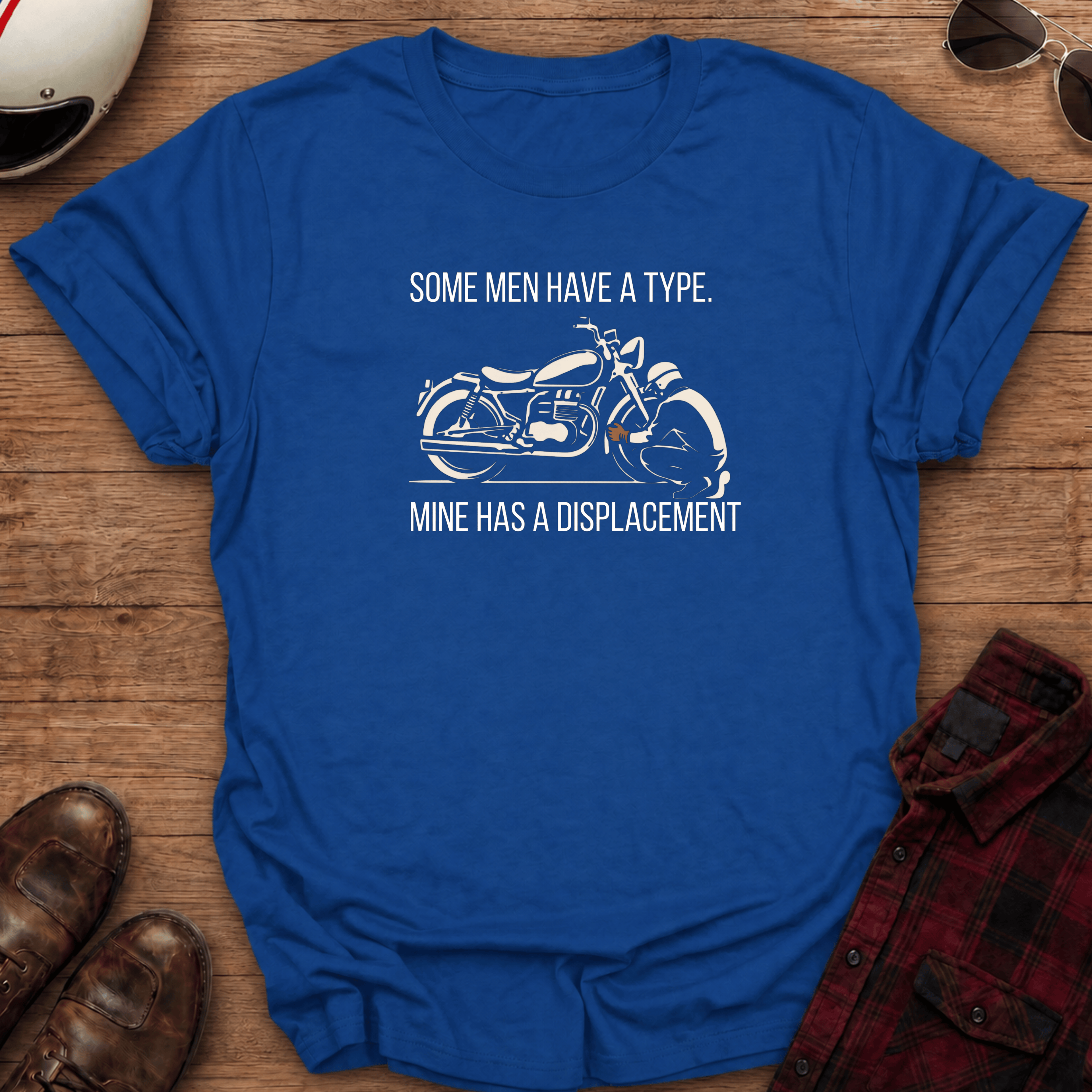 Displacement Motorcycle T-Shirt
