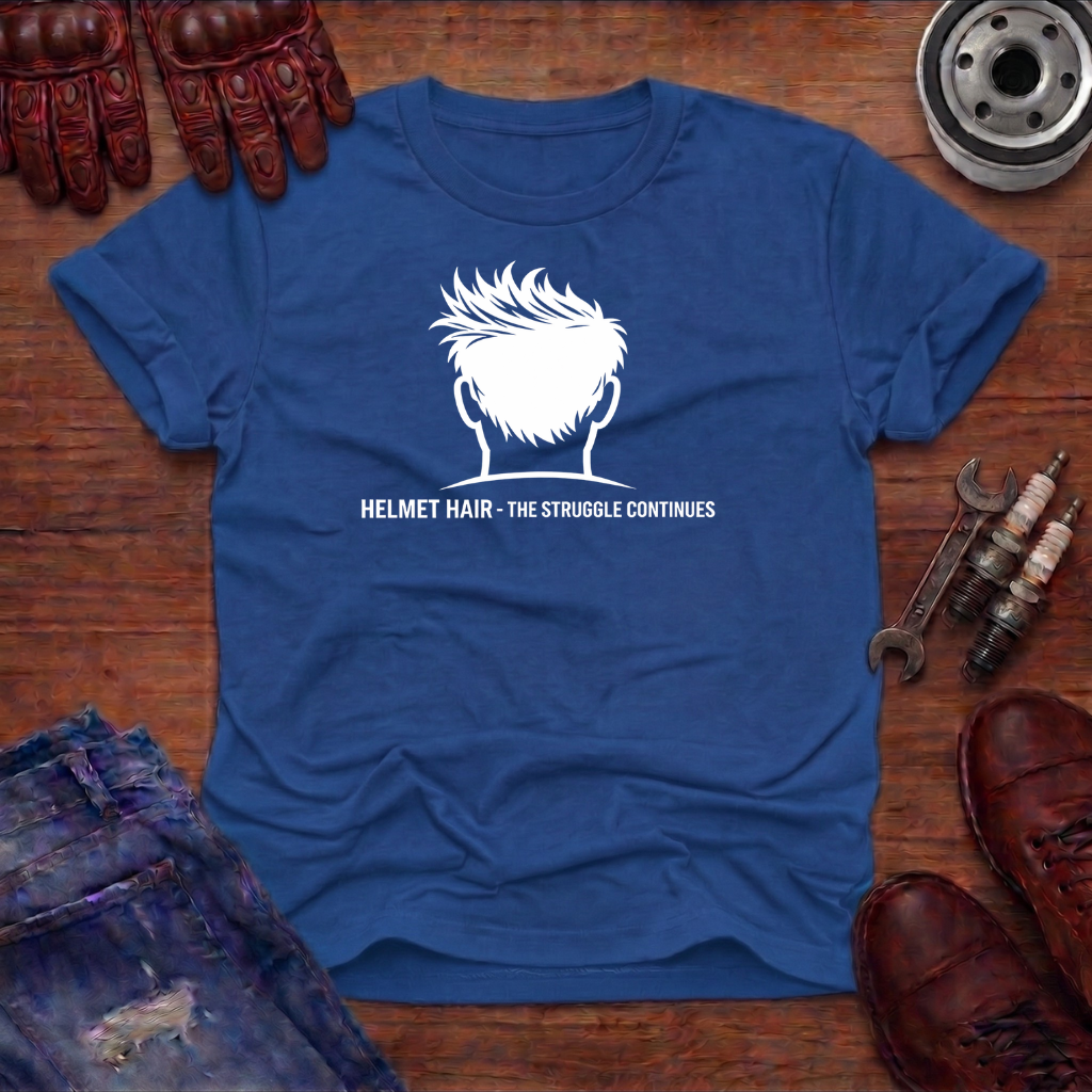 Helmet Hair T-Shirt
