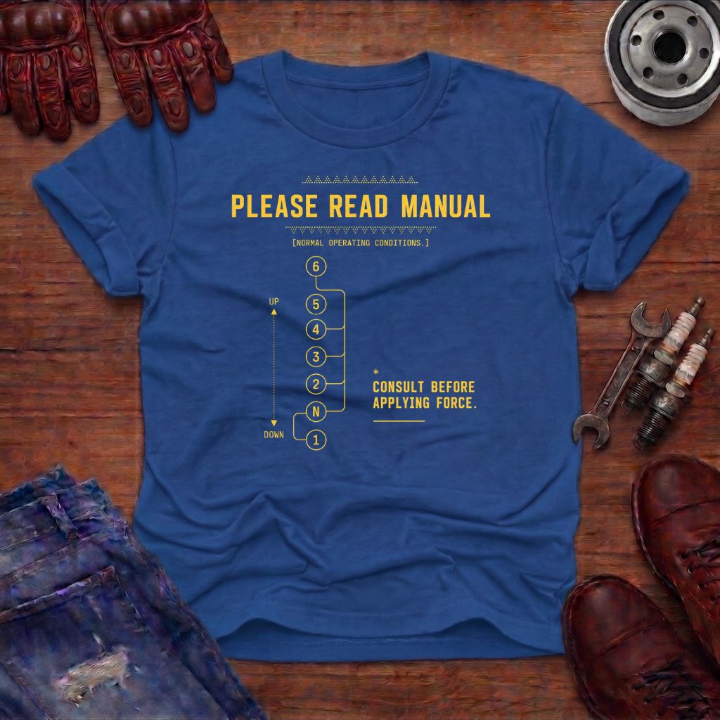 Manual Motorcycle T-Shirt
