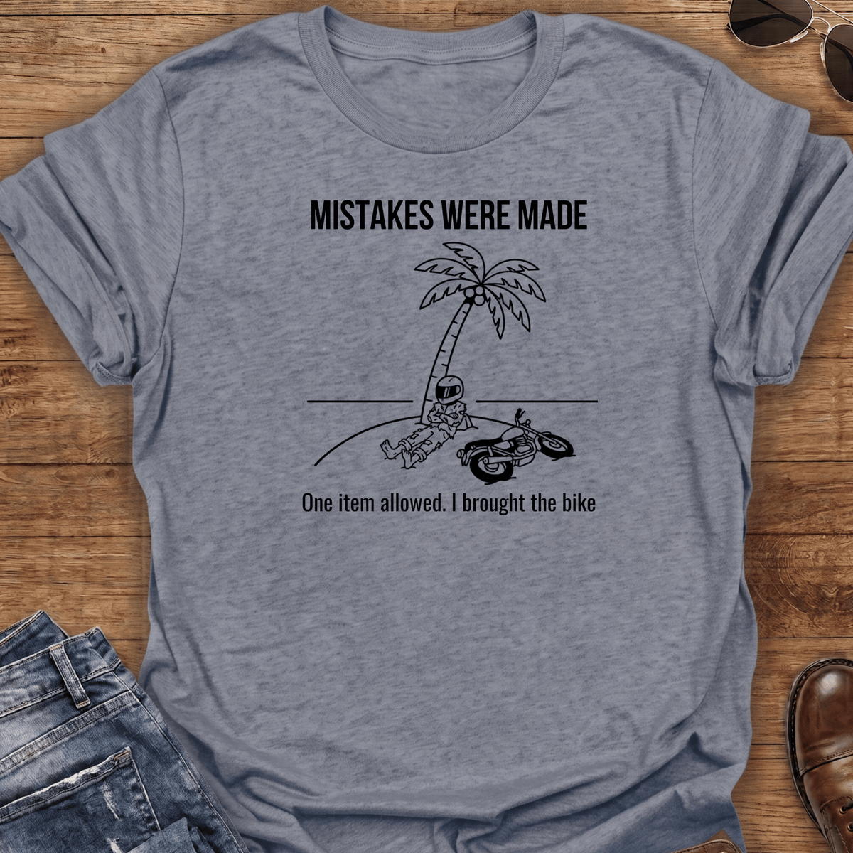 Mistakes Motorcycle T-Shirt