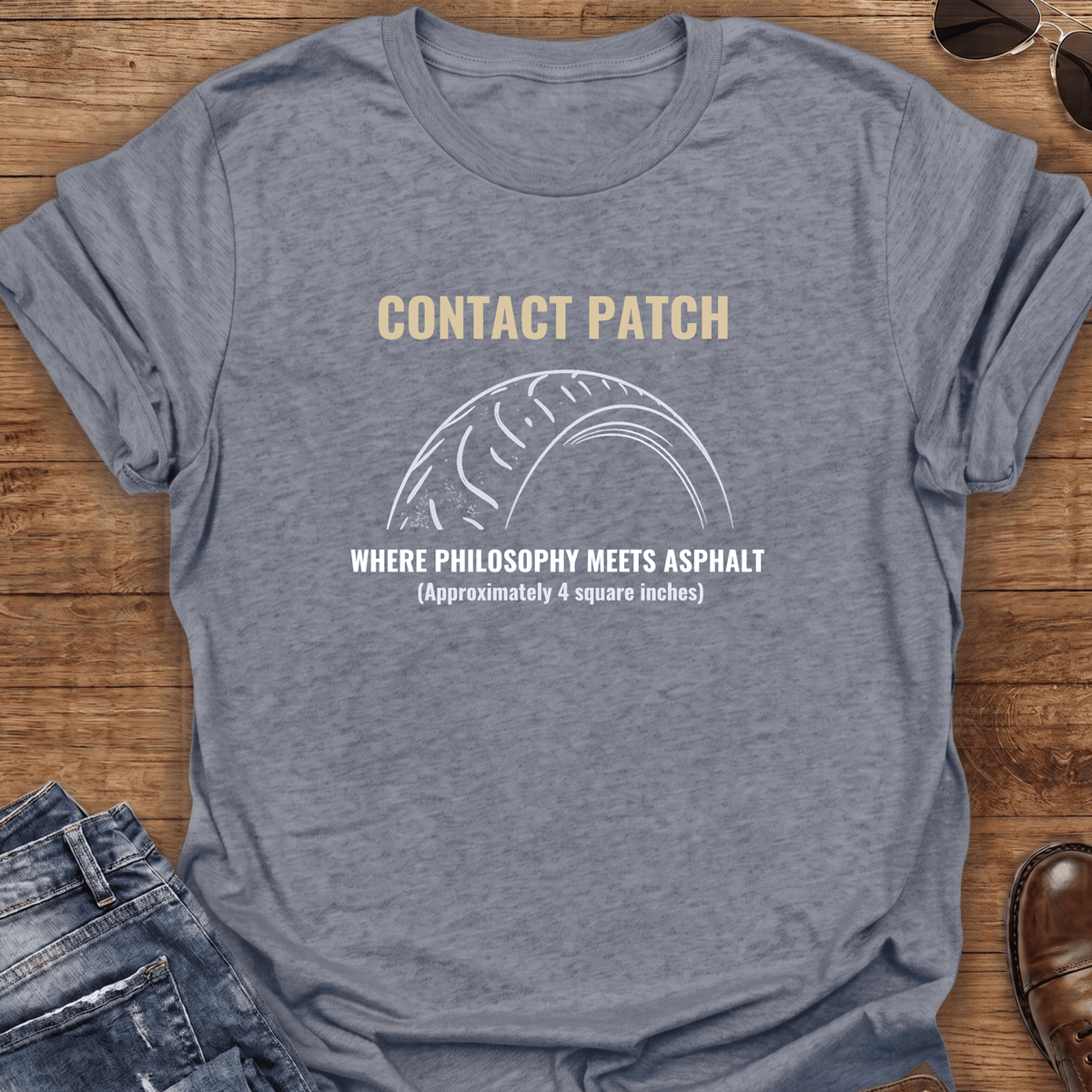 Contact Patch Motorcycle T-Shirt