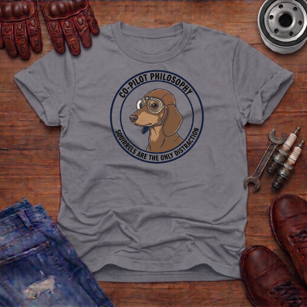 Duschund Co-pilot T-Shirt