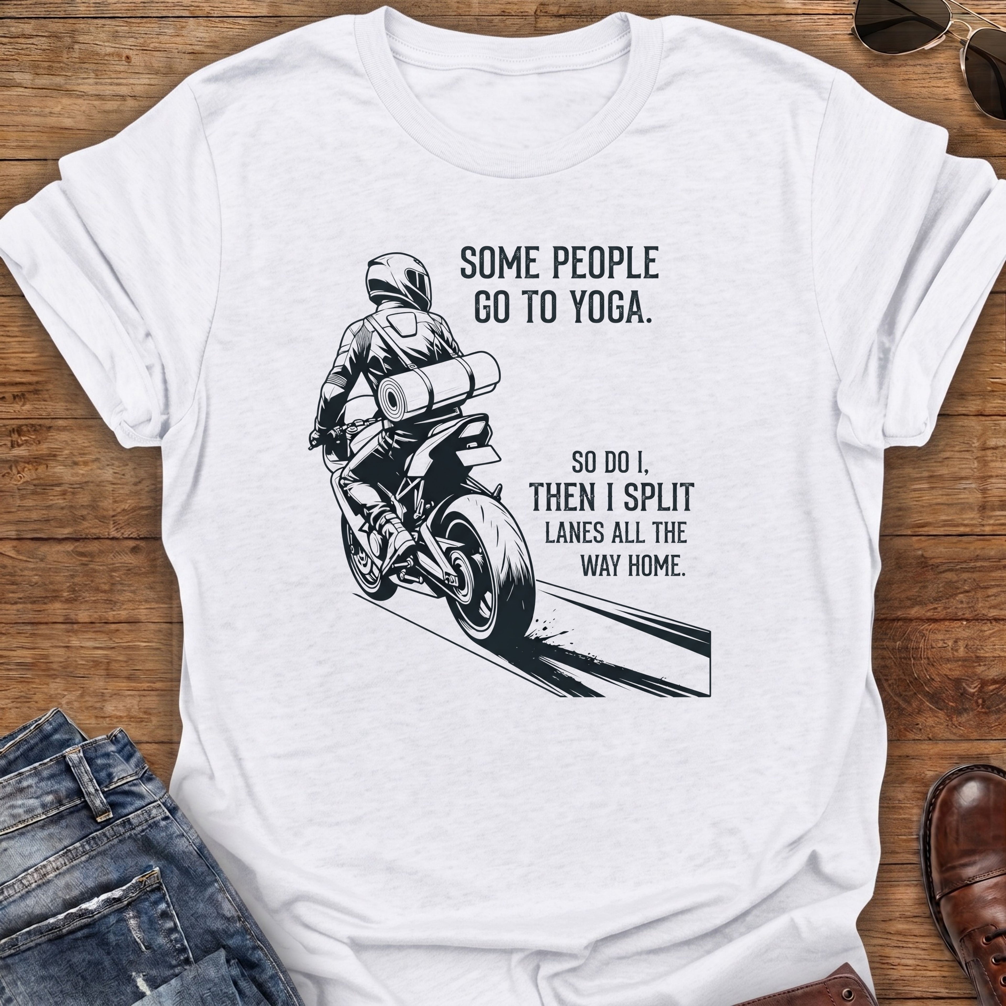 Yoga Motorcycle T-Shirt