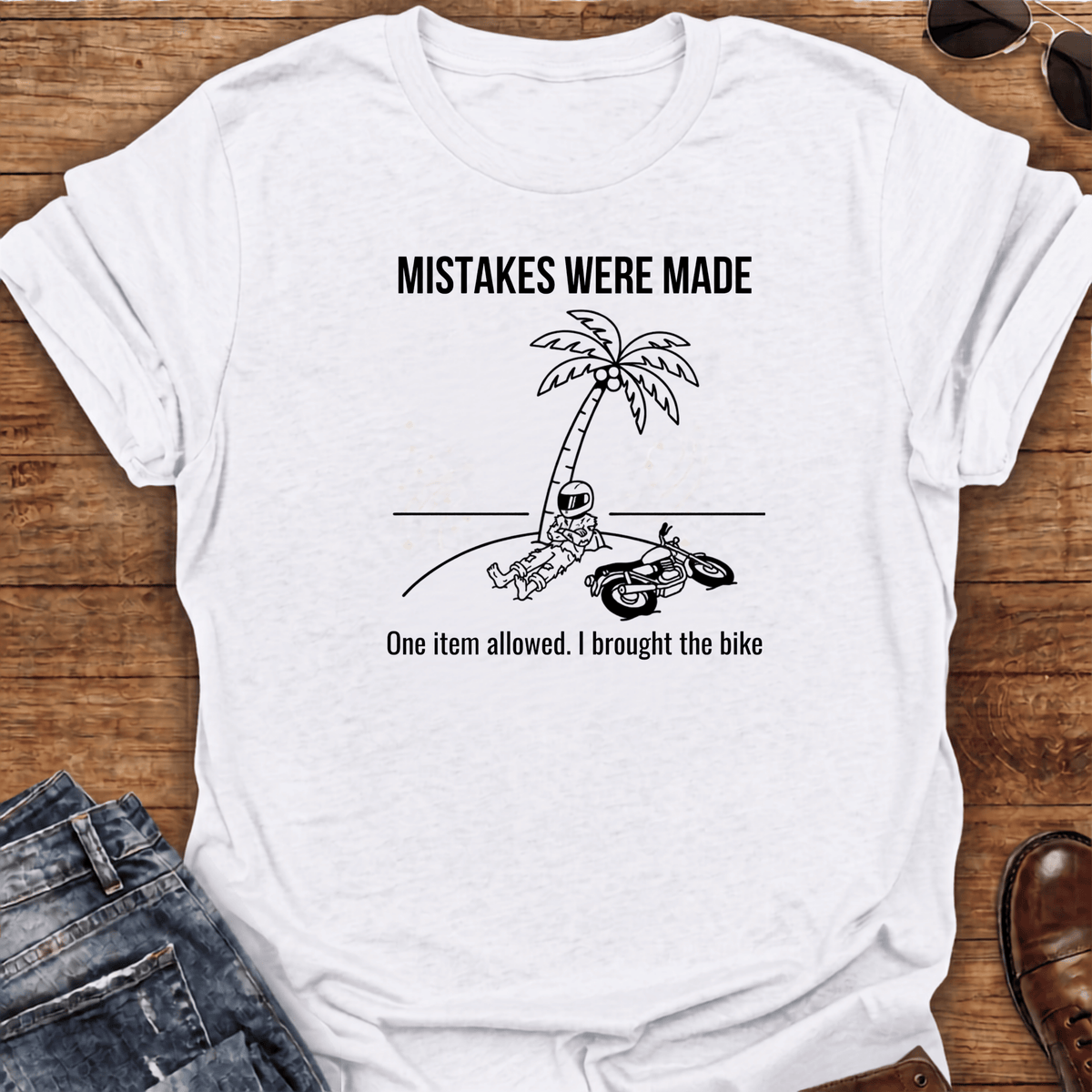 Mistakes Motorcycle T-Shirt