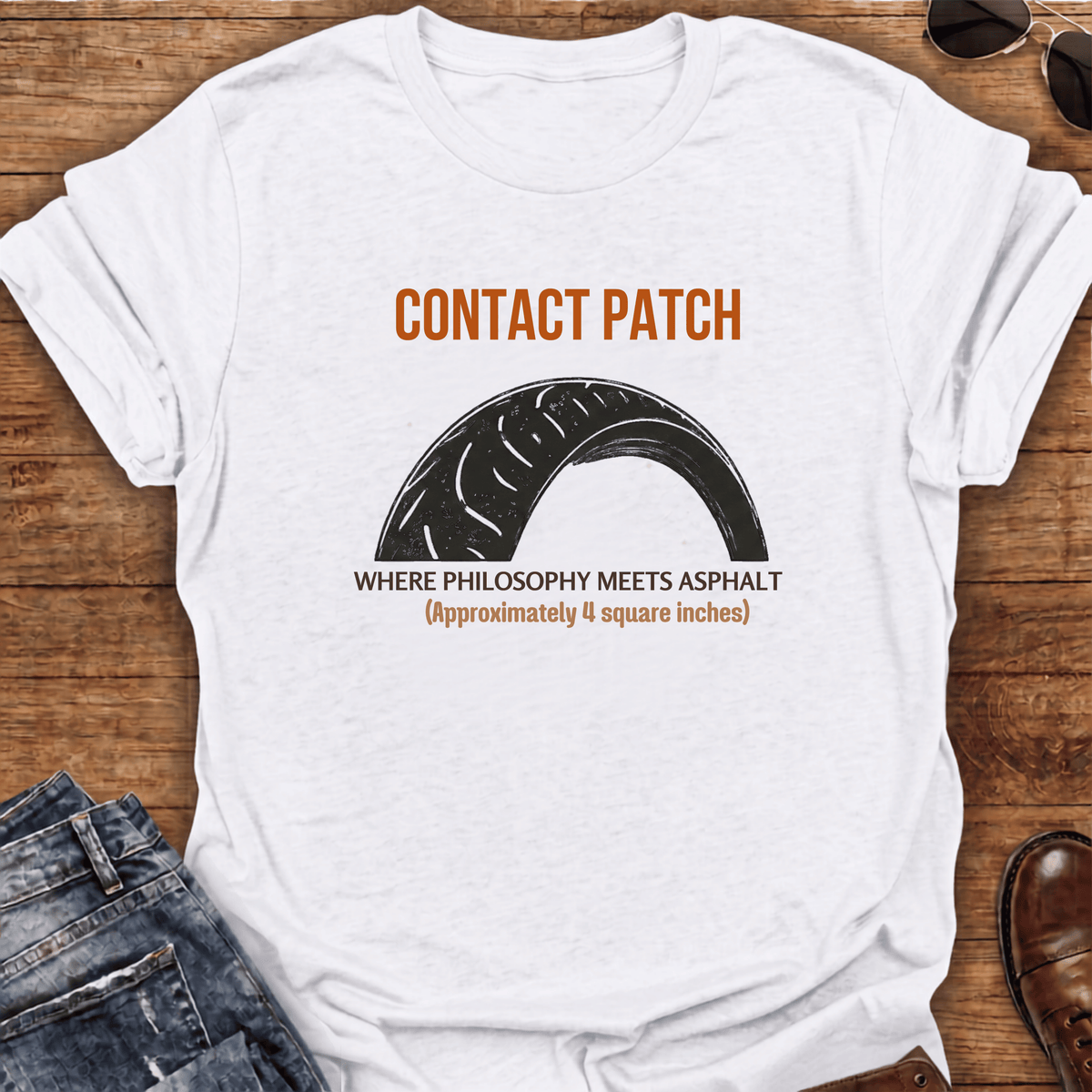 Contact Patch Motorcycle T-Shirt