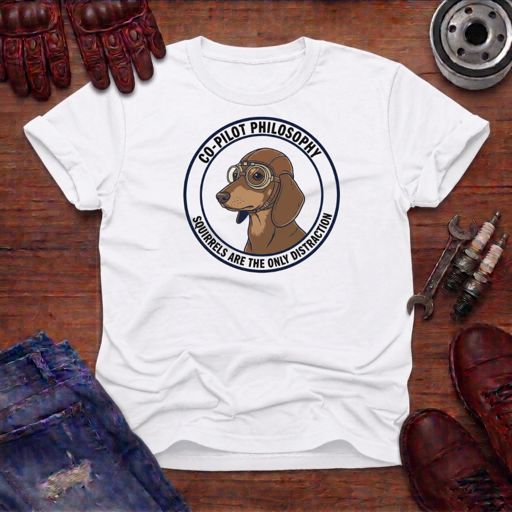Duschund Co-pilot T-Shirt