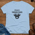 Peace chaos women's T-shirt
