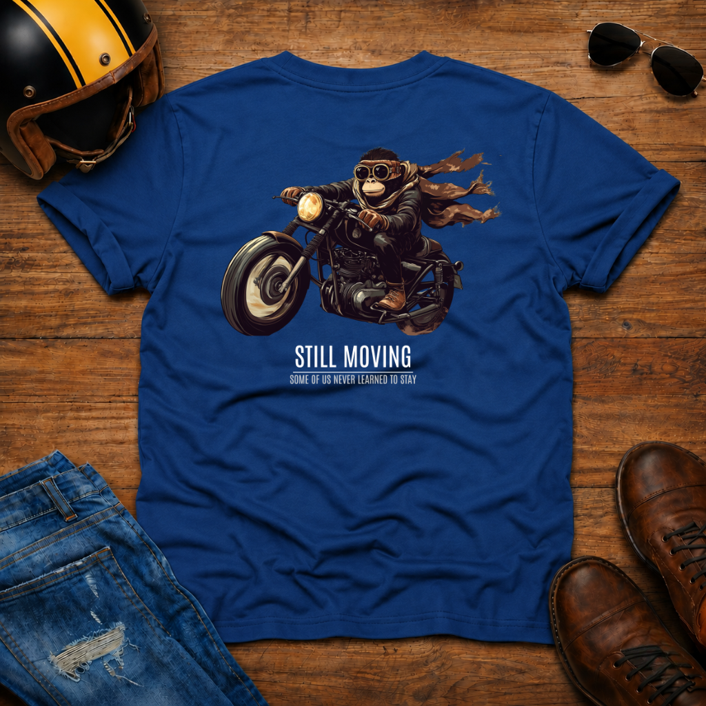 Still Moving (Back Print) T-Shirt