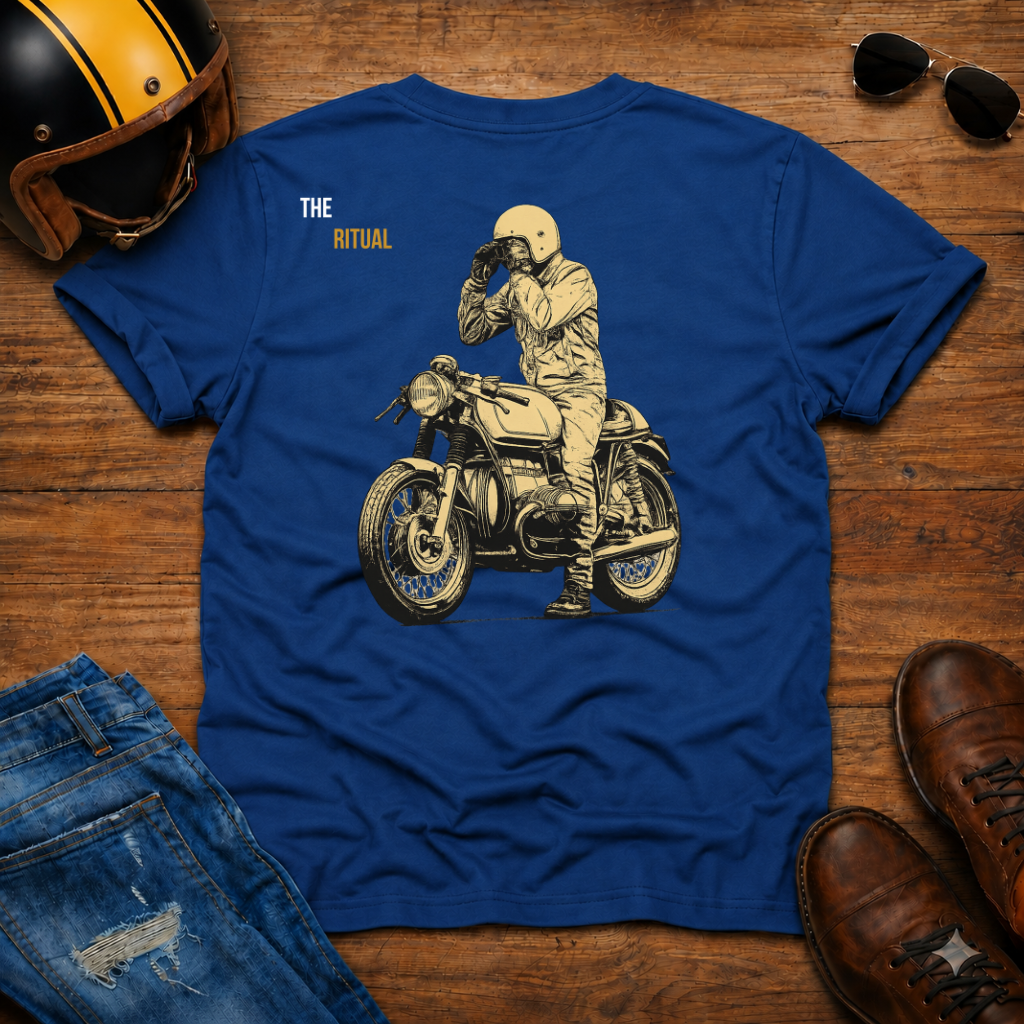 Focus forward Back Print T-Shirt