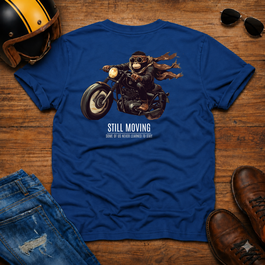 Still Moving (Back Print) T-Shirt